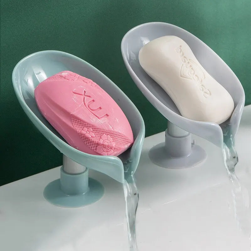 2pcs Drain Soap Holder Drying Rack for Shower Sponge