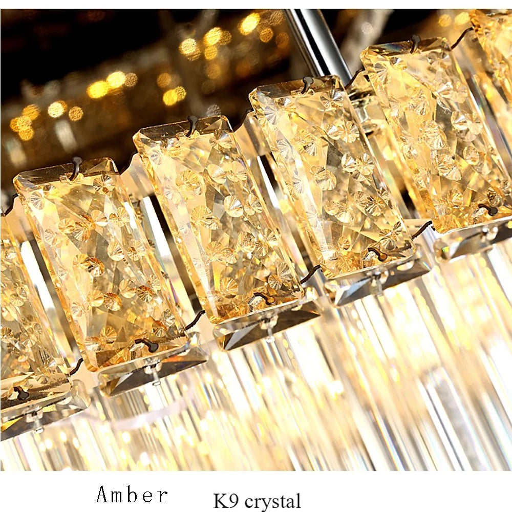 Modern Crystal Led Chandelier