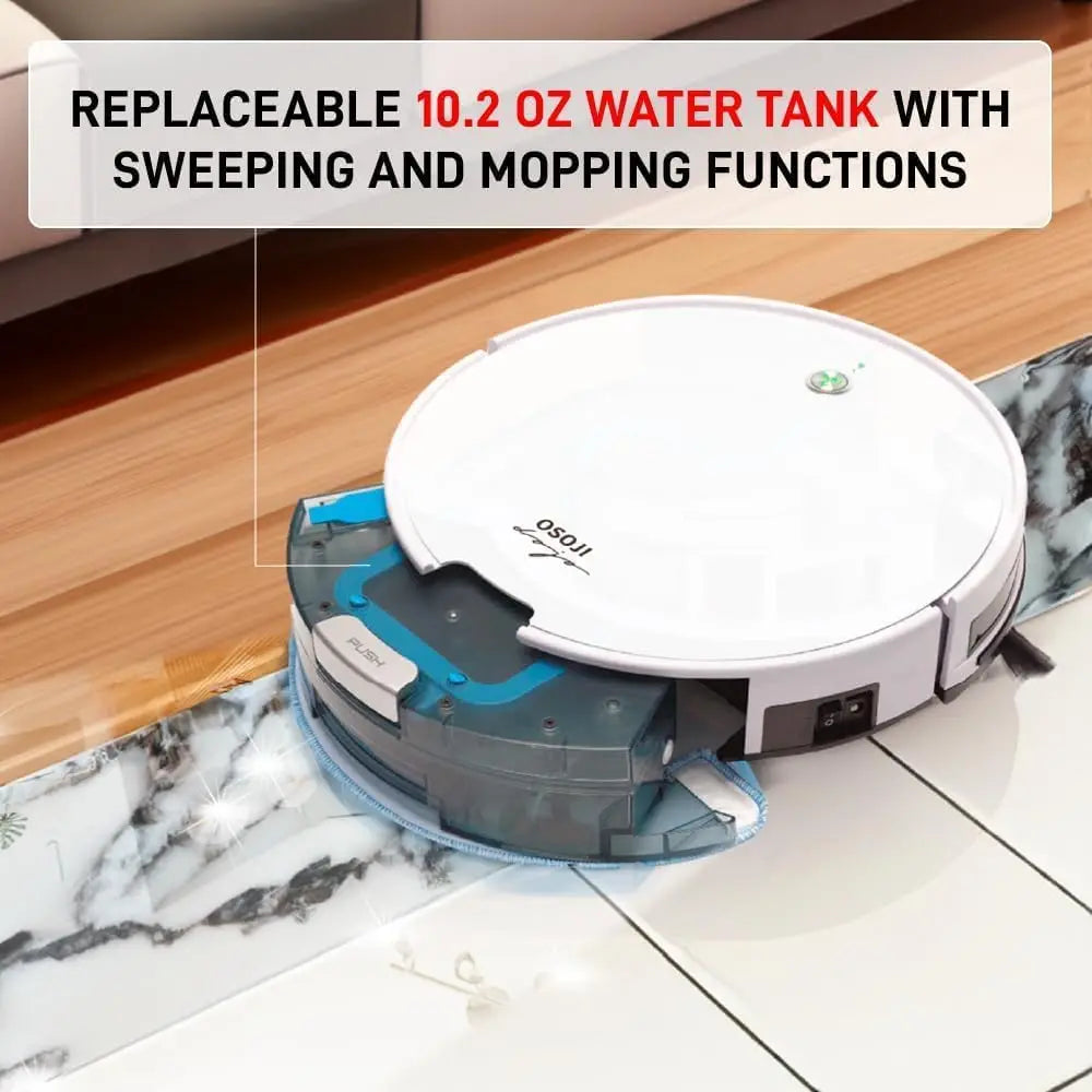 Vacuum Cleaner and Mop Combo Robotic Mopping WiFi Connection