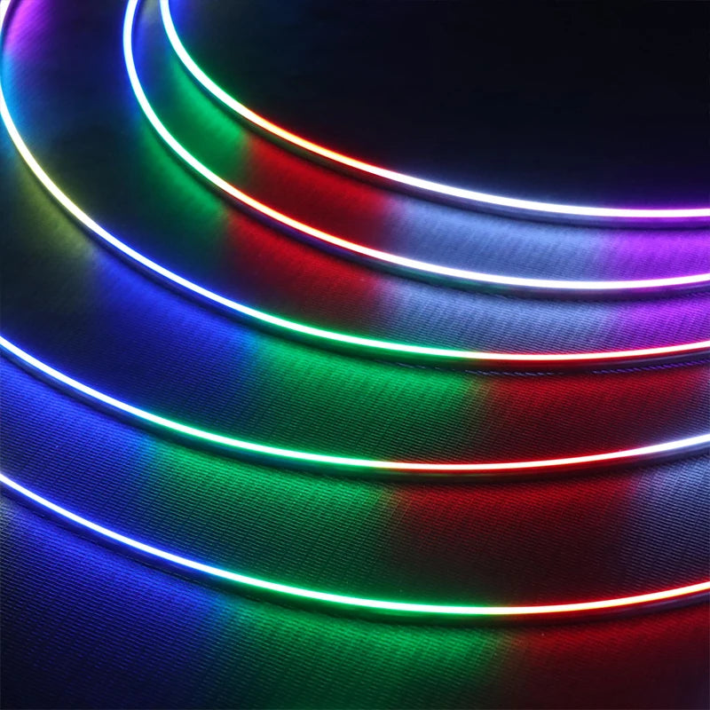 Car Ambient Acrylic Lamp Strips App Remote Control