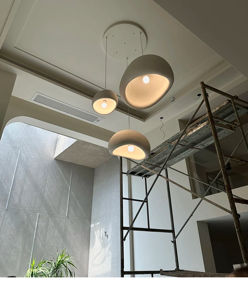 Modern Wabi-Sabi HDPE Led Pendant Light