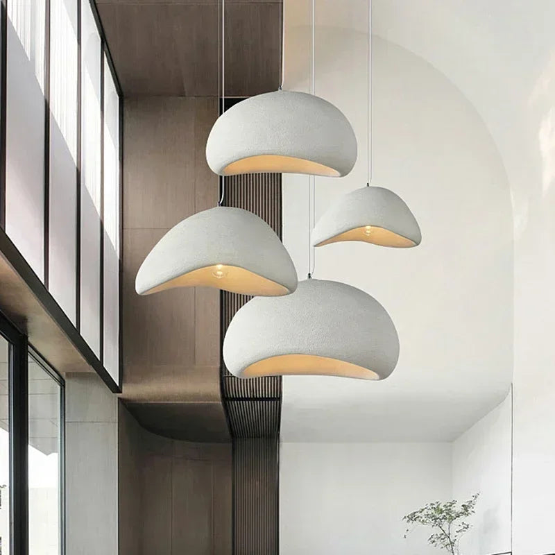 Modern Wabi-Sabi HDPE Led Pendant Light