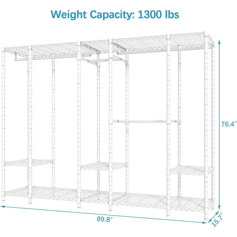 Extra Large Portable  Wardrobe Closet,