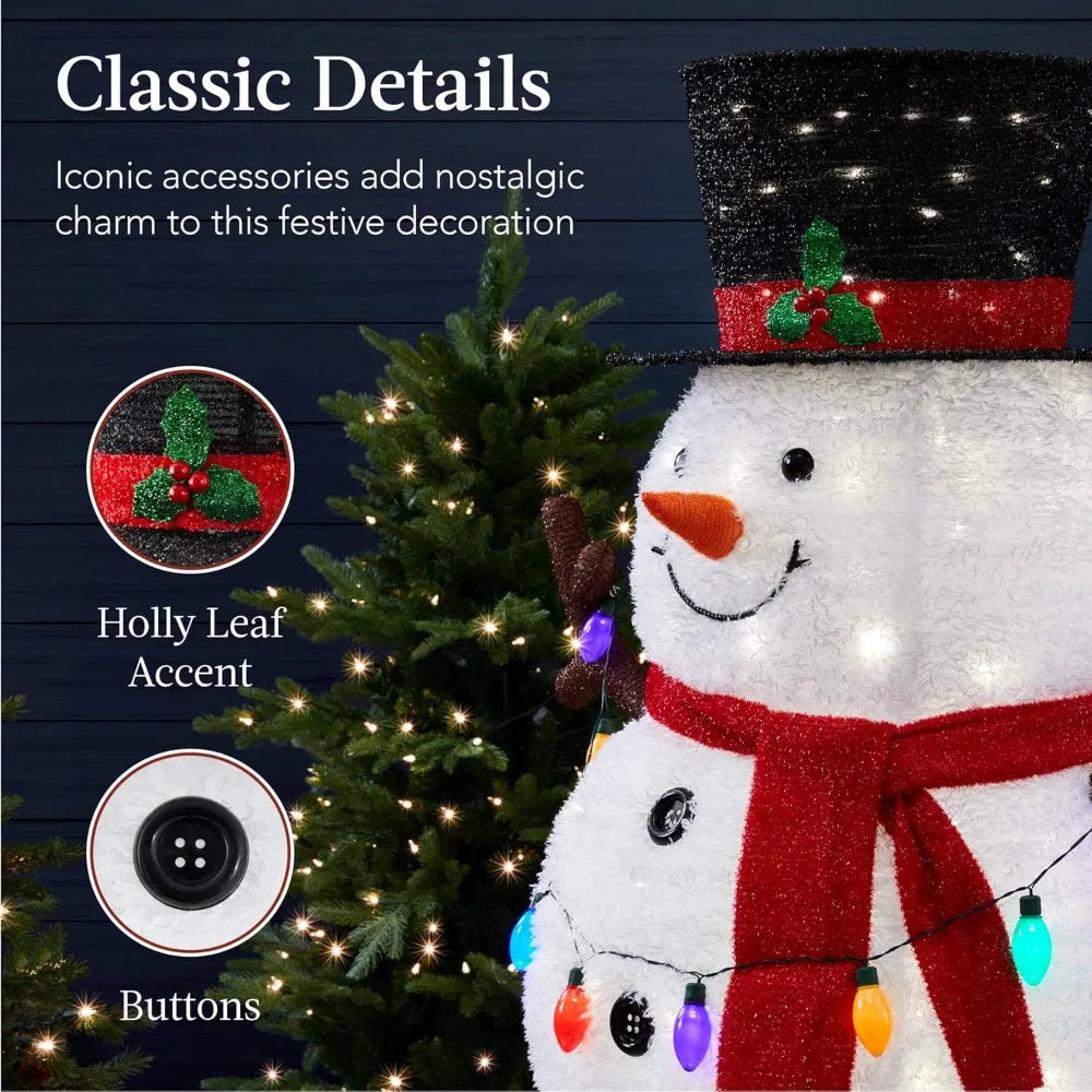 Pop-Up Snowman Outdoor Christmas Decoration