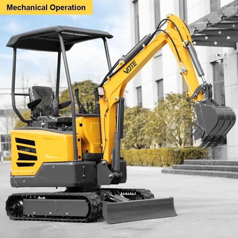 VOTE VTW-18 Mini Crawler Hydraulic 1.8 Ton Excavator Mini Digger