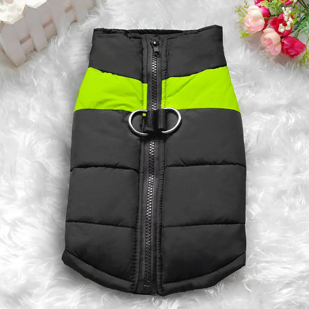 Waterproof Dog Coats Winter Warm Clothes Thick Padded Warm Pet Coats Padded Dog Jackets for Puppy Small Medium Large Dogs