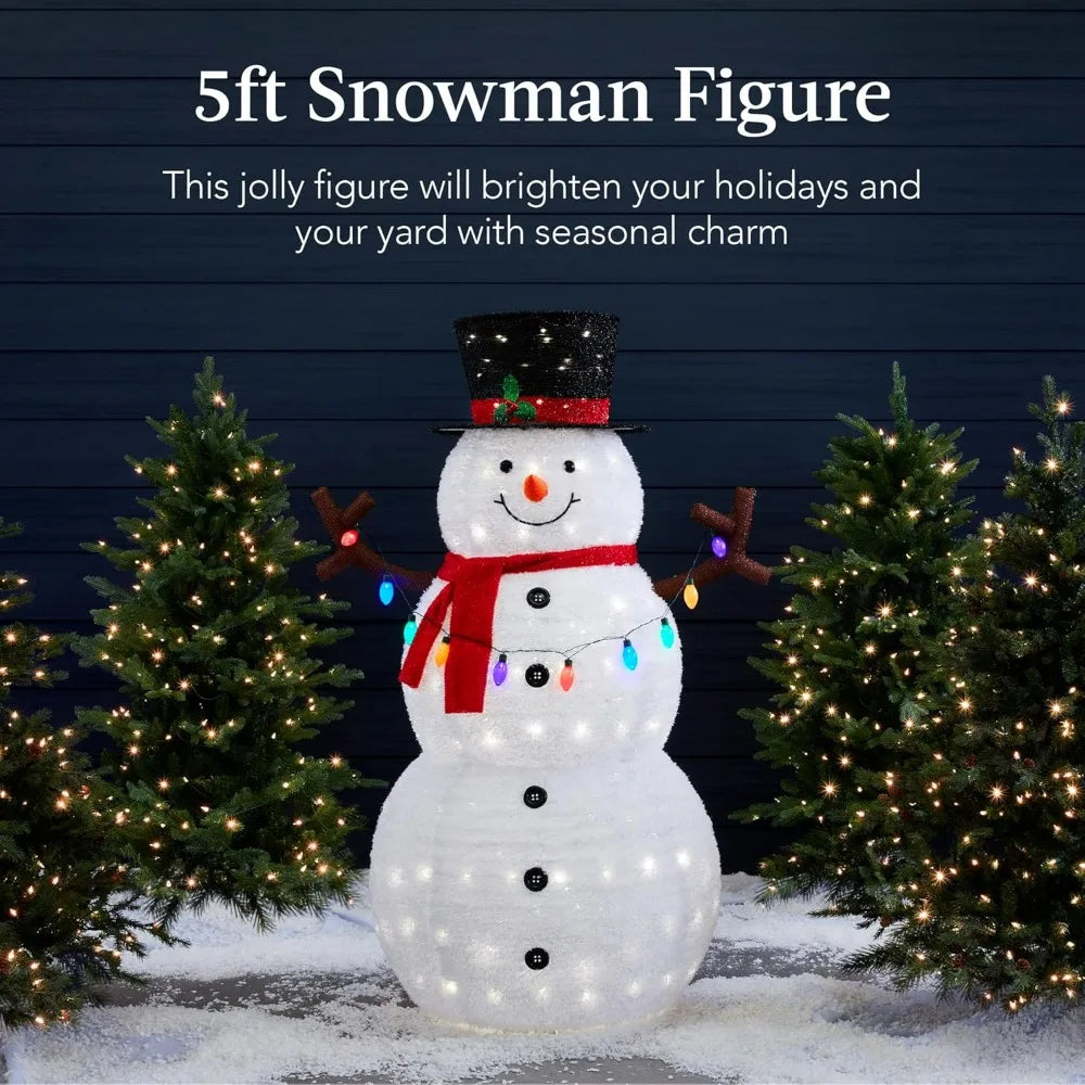 Pop-Up Snowman Outdoor Christmas Decoration