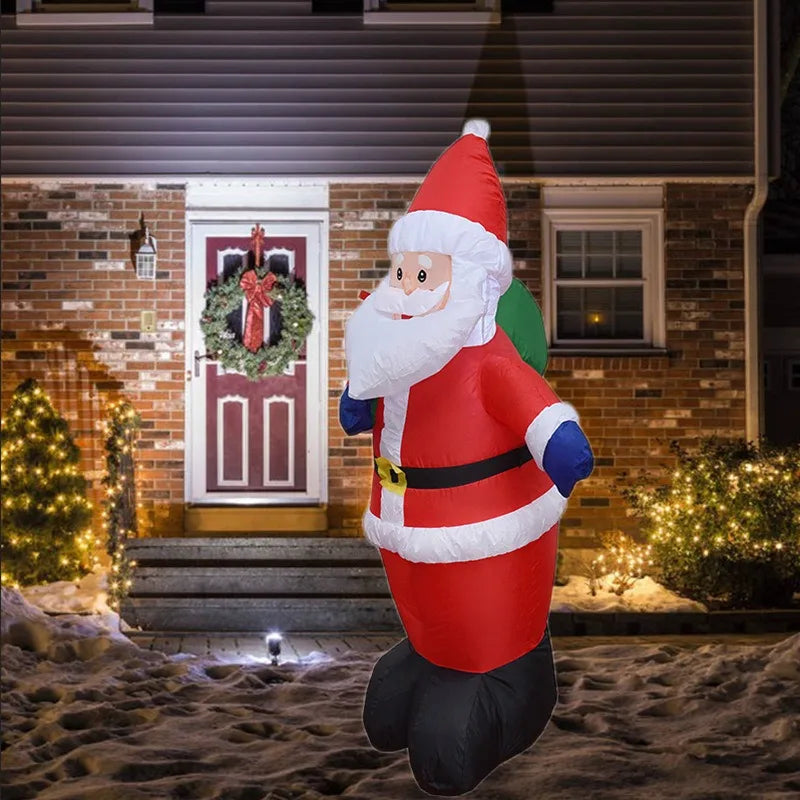 Christmas Inflatable Santa Claus Outdoor Decorations