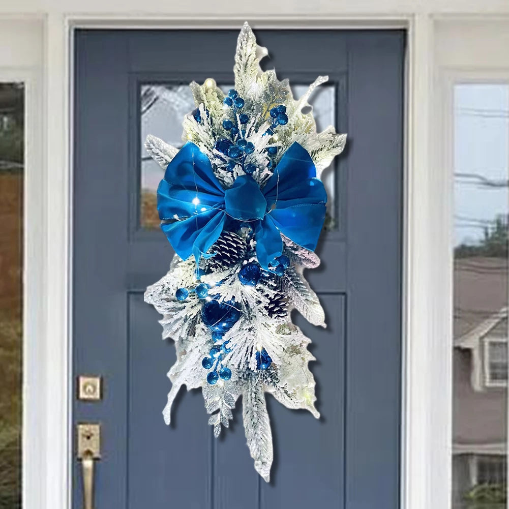 Christmas Wreath Pendants With LED