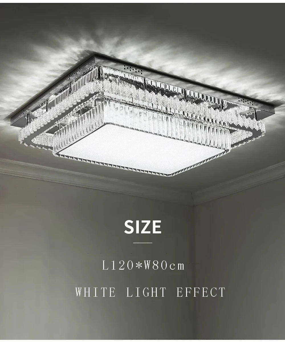 Modern Crystal Led Chandelier