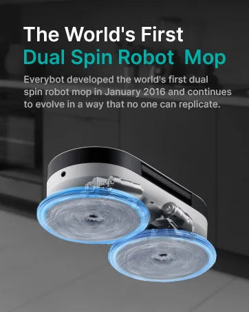 Three-Spin Ultra Quiet Smart Mopping Robot Cleaner Only