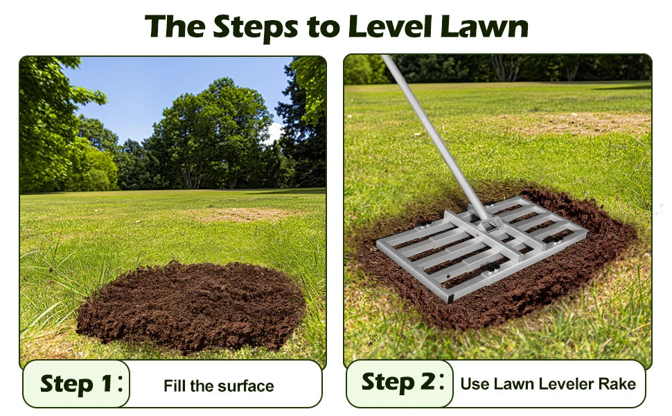 Level Lawn Tool for Yard, Garden, Golf