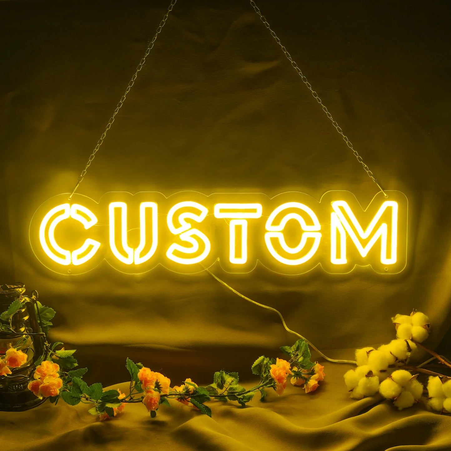 Custom Neon LED Sign Personalised Wall Light