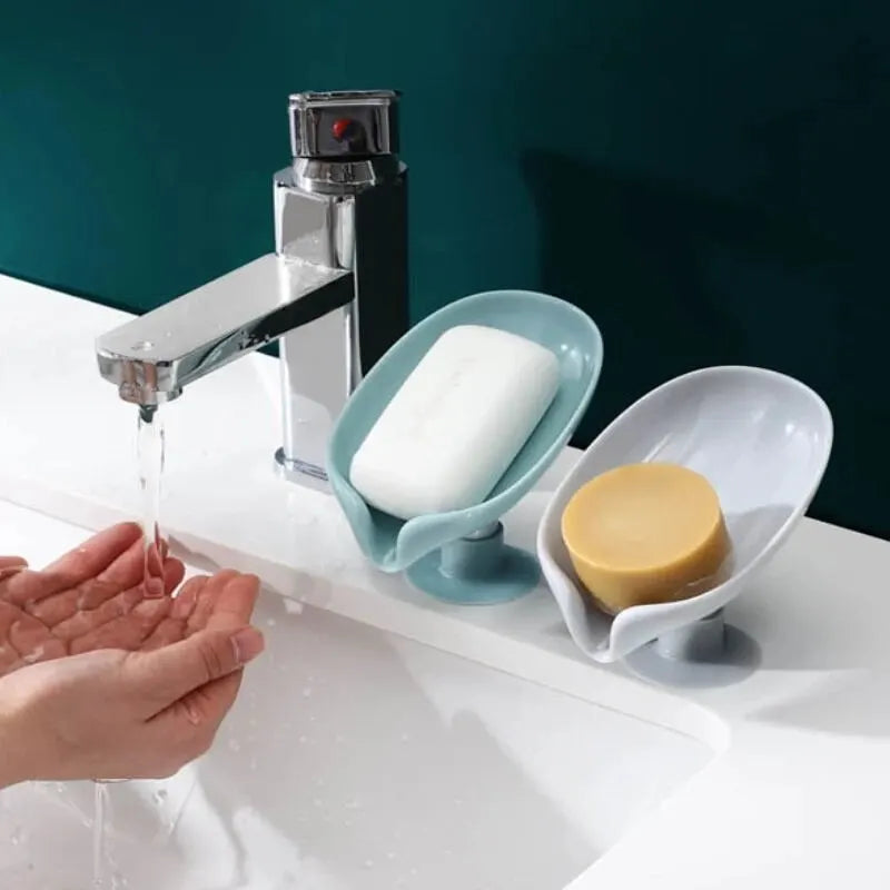 2pcs Drain Soap Holder Drying Rack for Shower Sponge