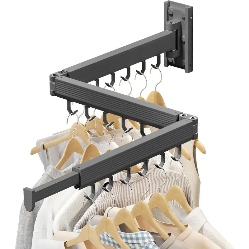 Folding Wall Mounted Laundry Rack