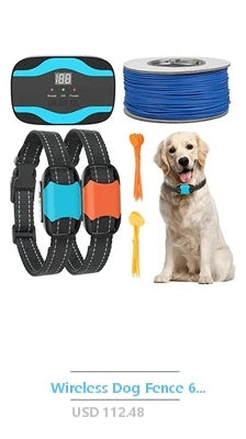 Indoor/Outdoor Wireless Pet Electric Gate Training Collar Pet