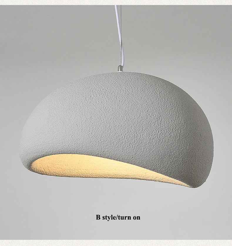 Modern Wabi-Sabi HDPE Led Pendant Light