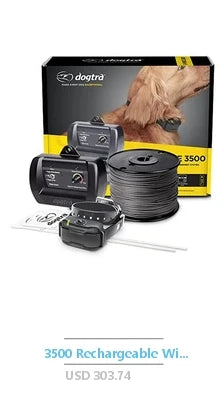 Indoor/Outdoor Wireless Pet Electric Gate Training Collar Pet