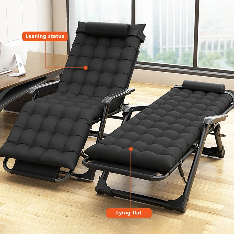 Adjustable height  ultra light folding recliner