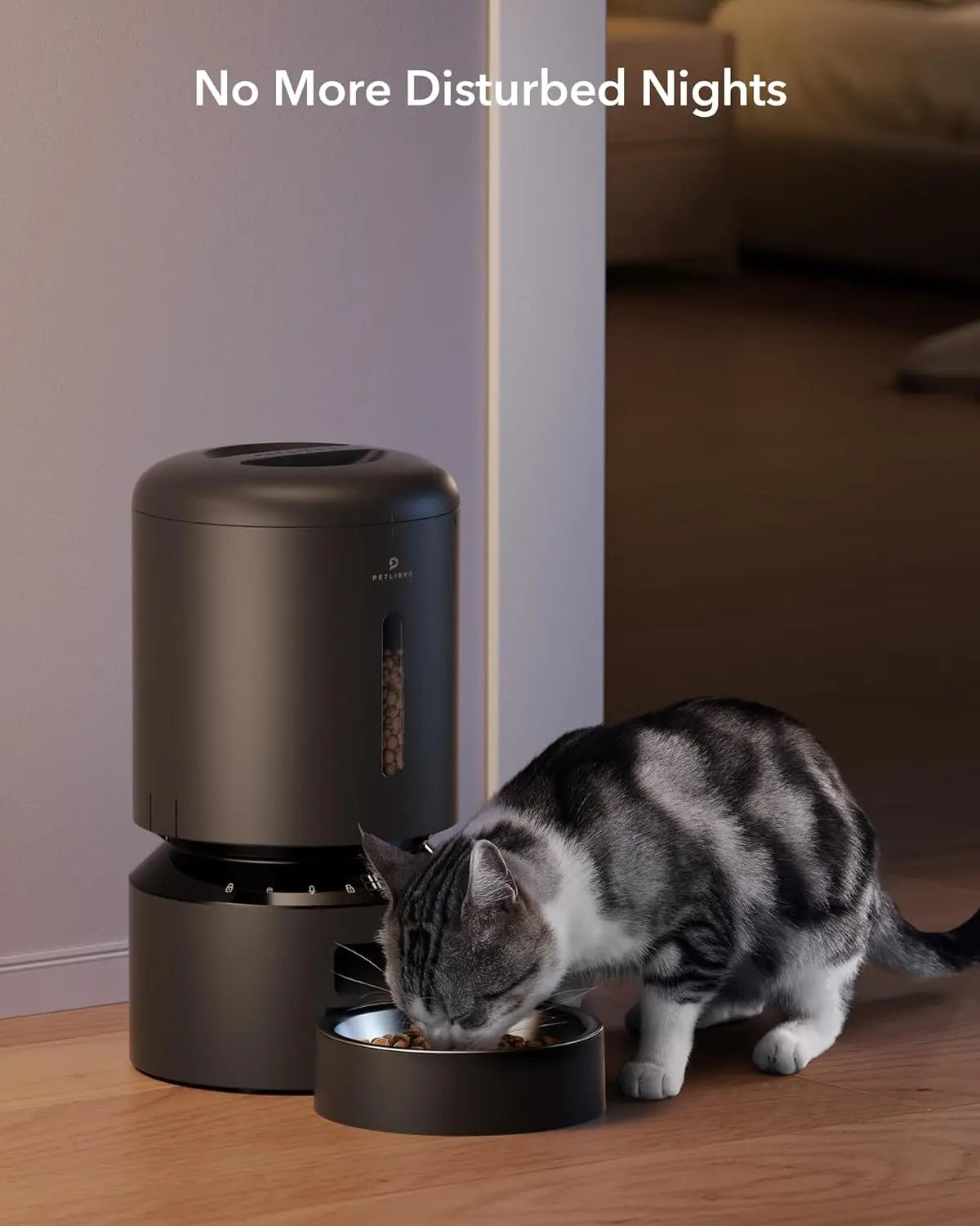 Automatic Cat or Dog Feeder for Dry Food Up to 6 Meals Per Day