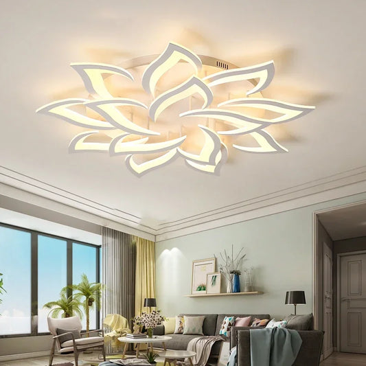 Petal Ceiling Light Living Room Bedroom Modern Fixtures