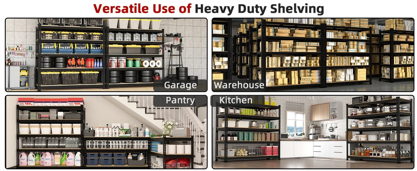 Adjustable Garage Storage Shelves Heavy Duty Shelving