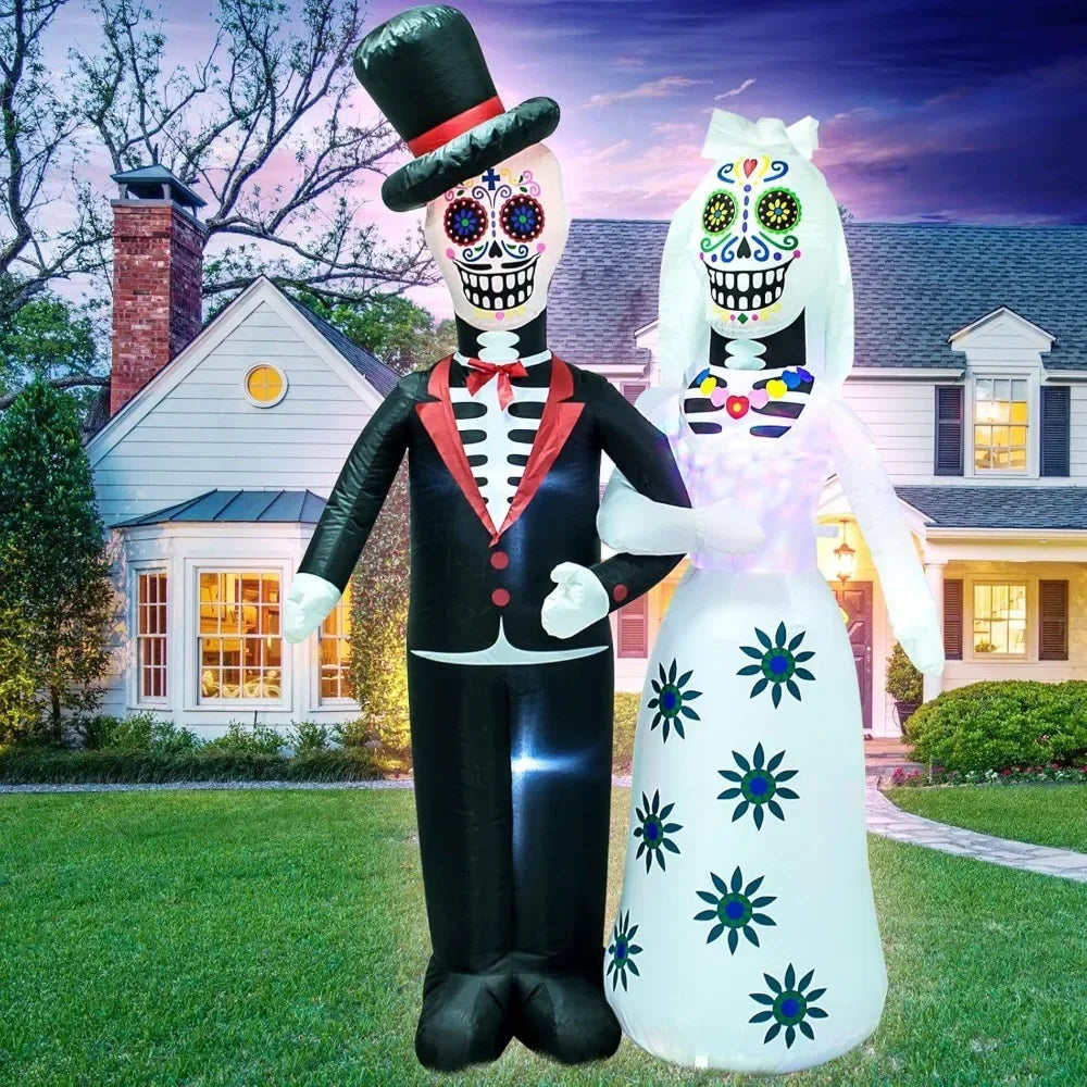 Halloween Inflatable LED Light Decor Outdoor Indoor