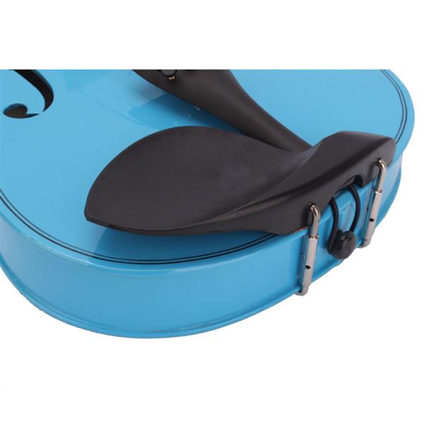 4/4 Acoustic Violin Case Bow Rosin Sky Blue